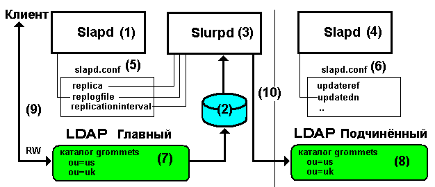 ���������� � ����� slurpd